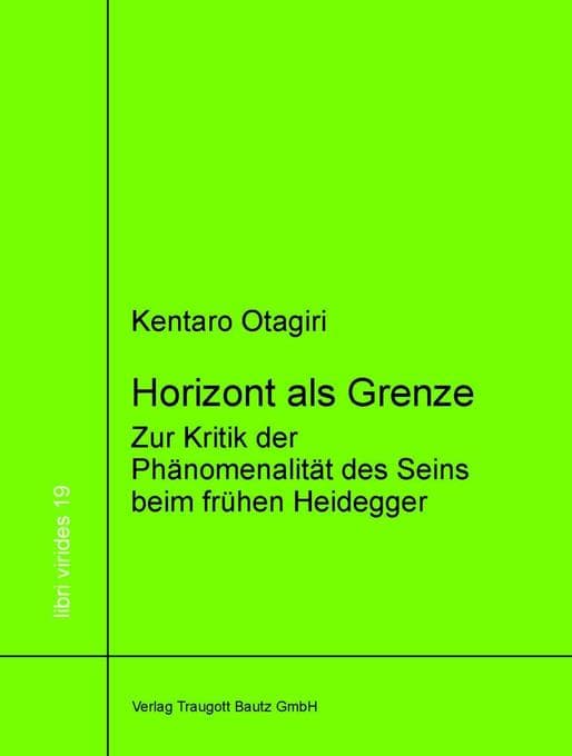 Horizont als Grenze