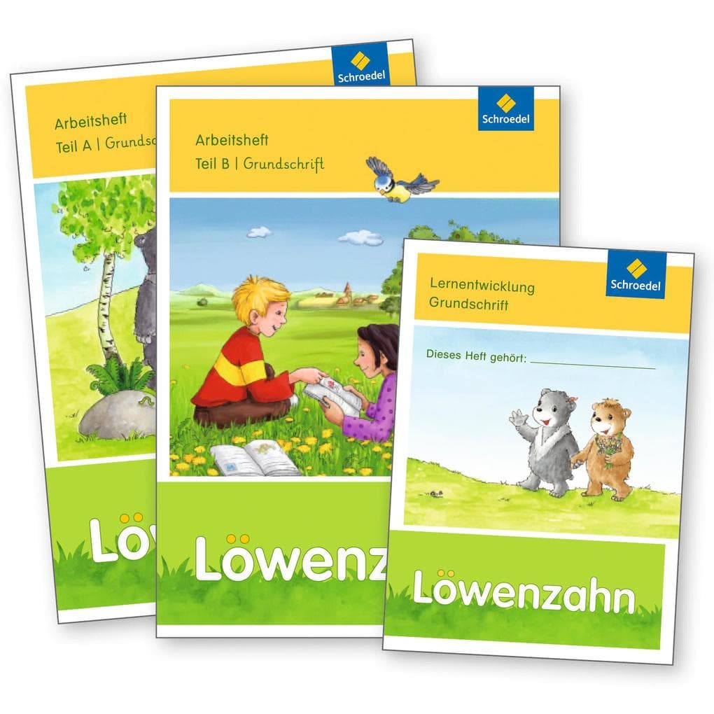 Löwenzahn Arbeitsheft A und B als Paket: Grundschrift