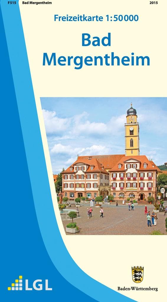 Freizeitkarte Bad Mergentheim 1 : 50 000
