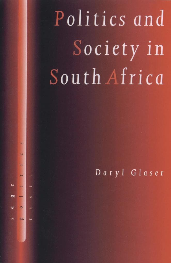 Politics and Society in South Africa