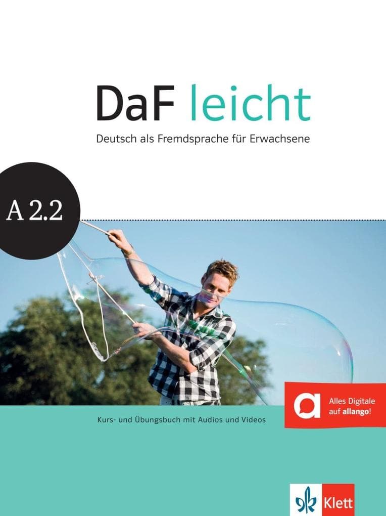 DaF leicht. Kurs- und Übungsbuch + DVD-ROM A2.2