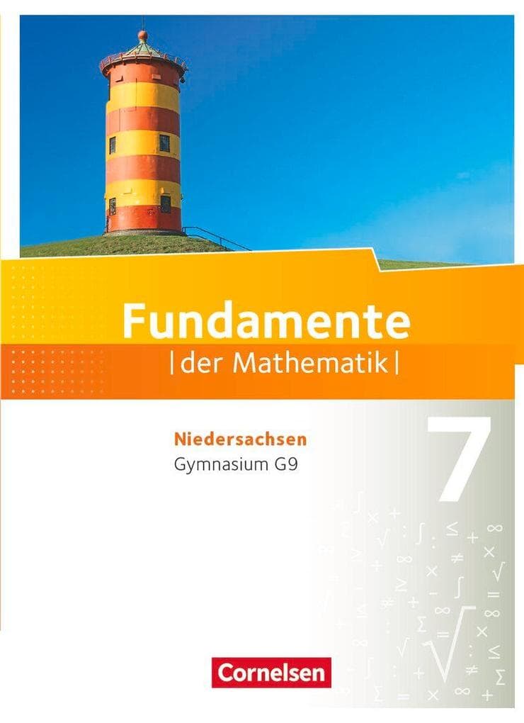 Fundamente der Mathematik 7. Schuljahr. Schülerbuch Gymnasium Niedersachsen