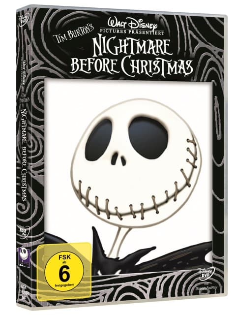 Tim Burton's The Nightmare Before Christmas, 1 DVD