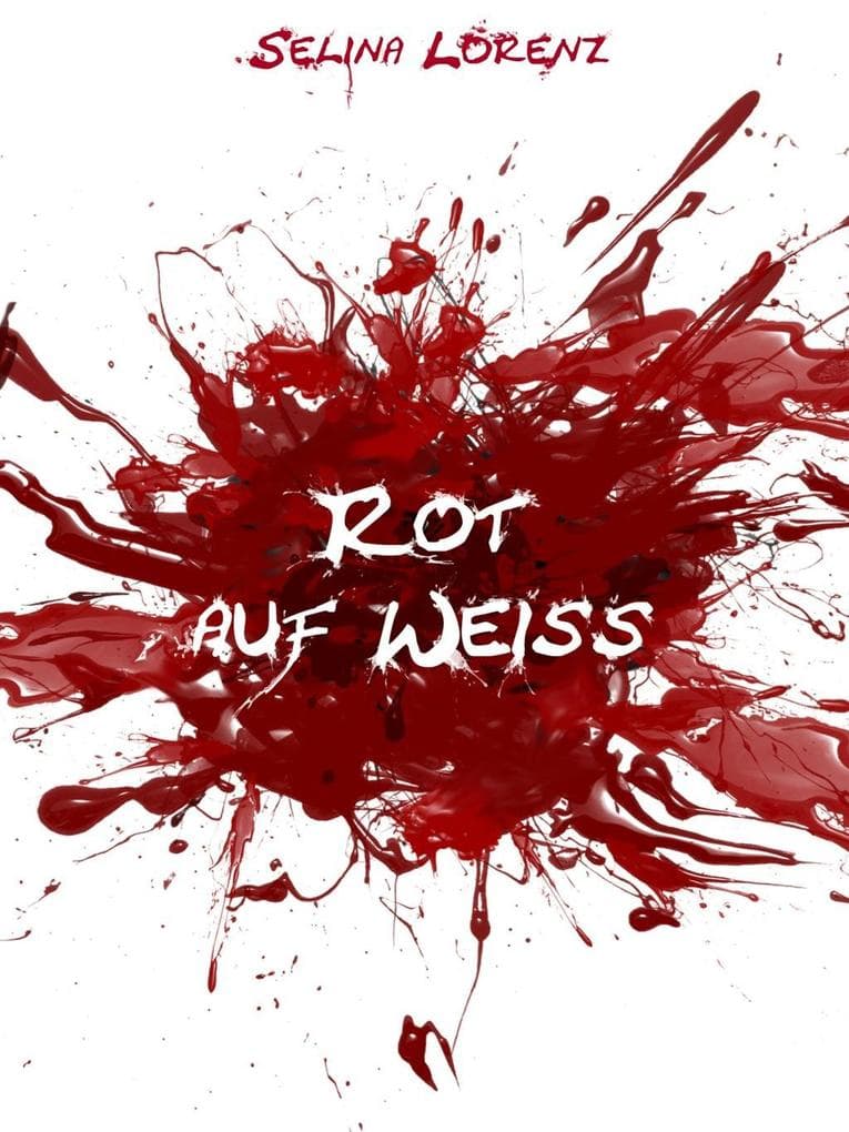 Rot auf Weiss