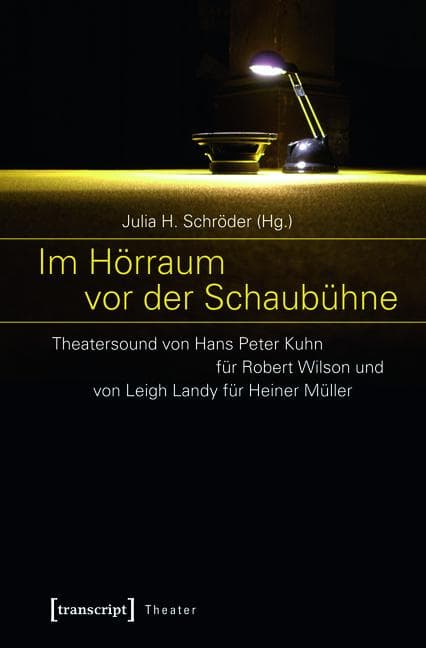Im Hörraum vor der Schaubühne