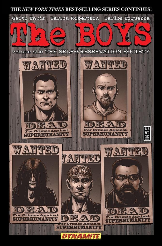 Garth Ennis' The Boys Vol. 6: The Self-Preservation Society