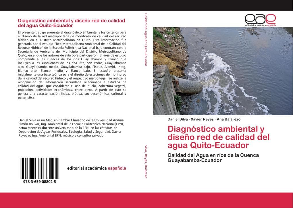Diagnóstico ambiental y diseño red de calidad del agua Quito-Ecuador