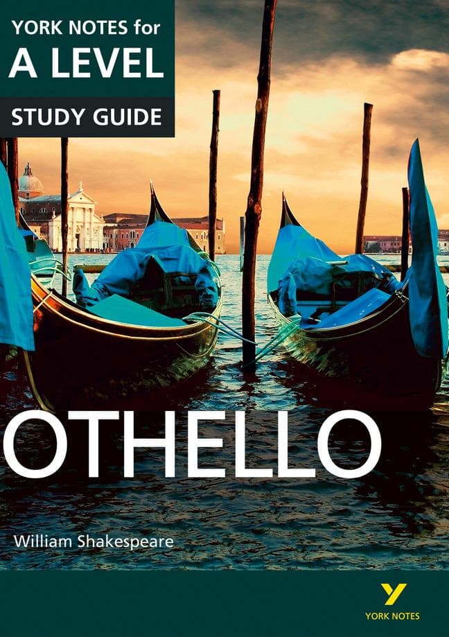 Othello York Notes A-level English Literature - for 2025, 2026 exams
