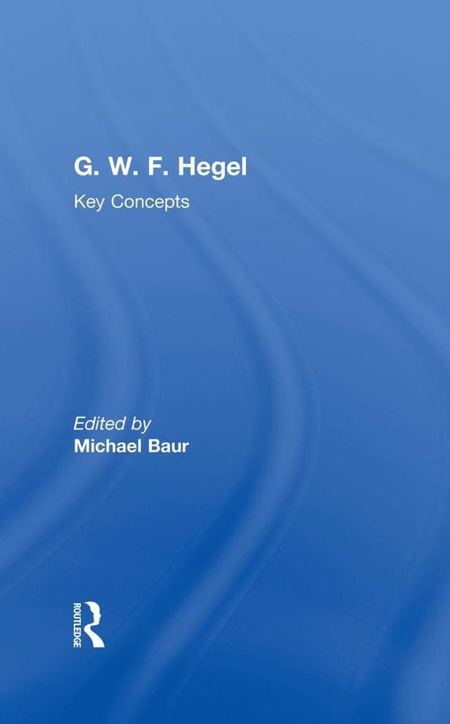G. W. F. Hegel
