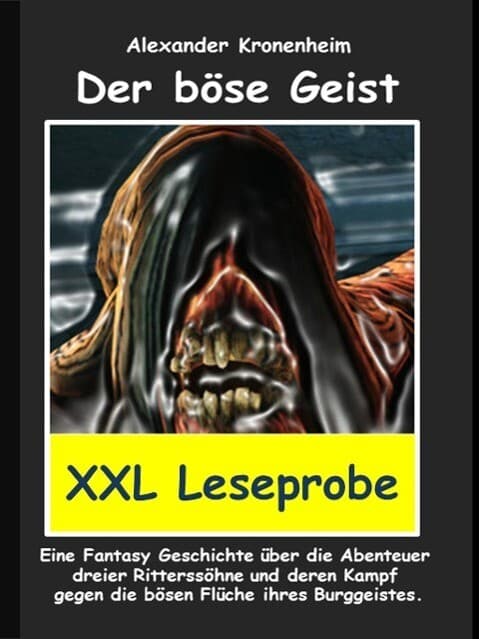 XXL LESEPROBE - Der böse Geist