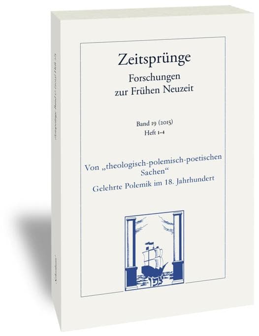 Von "theologisch-polemisch-poetischen Sachen"