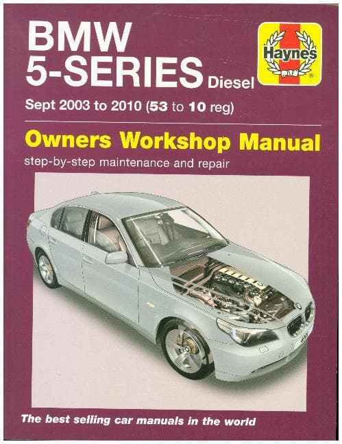 BMW 5 Series Diesel (Sept 03 - 10) Haynes Repair Manual