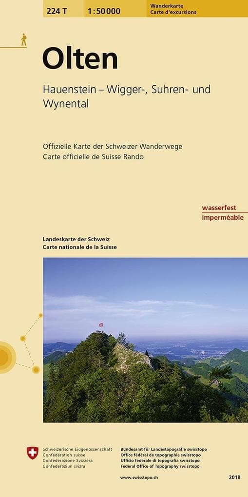 224T Olten Wanderkarte