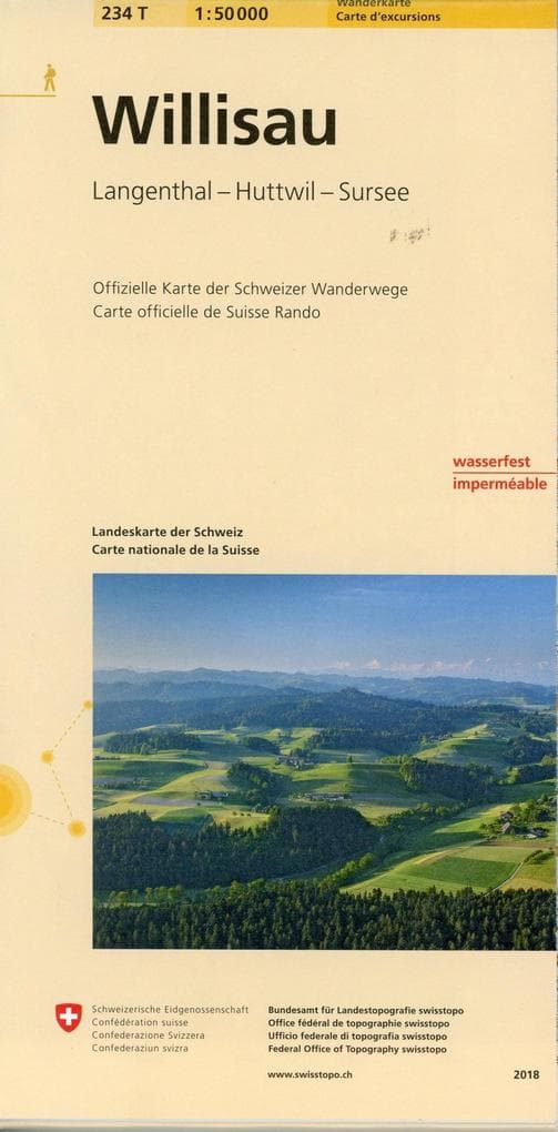 234T Willisau Wanderkarte