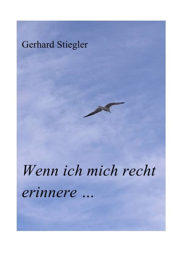 Wenn ich mich recht erinnere ...