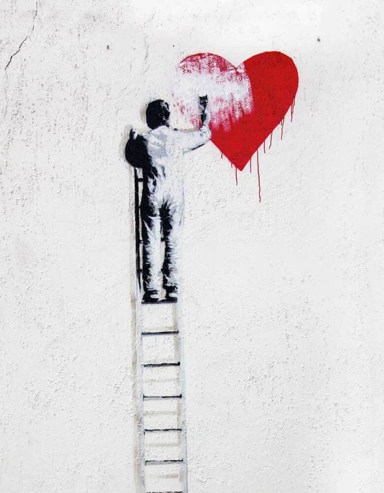Follow your Heart - Streetart