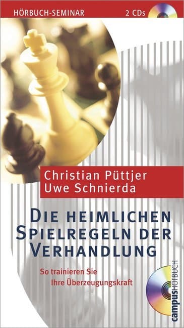 Die heimlichen Spielregeln der Verhandlung, 1 Audio-CD