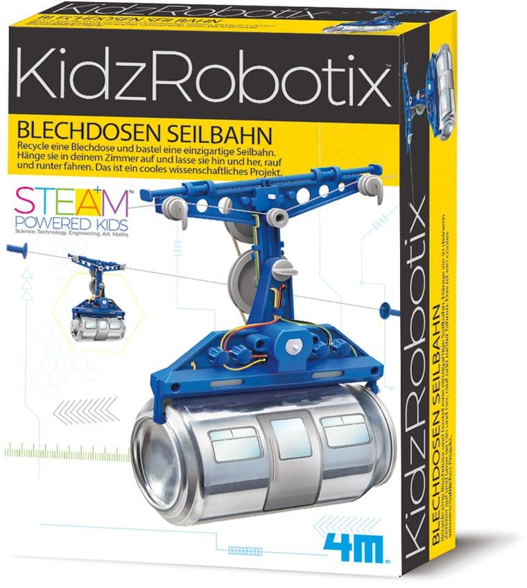 4M - Blechdosen Seilbahn - KidzRobotix