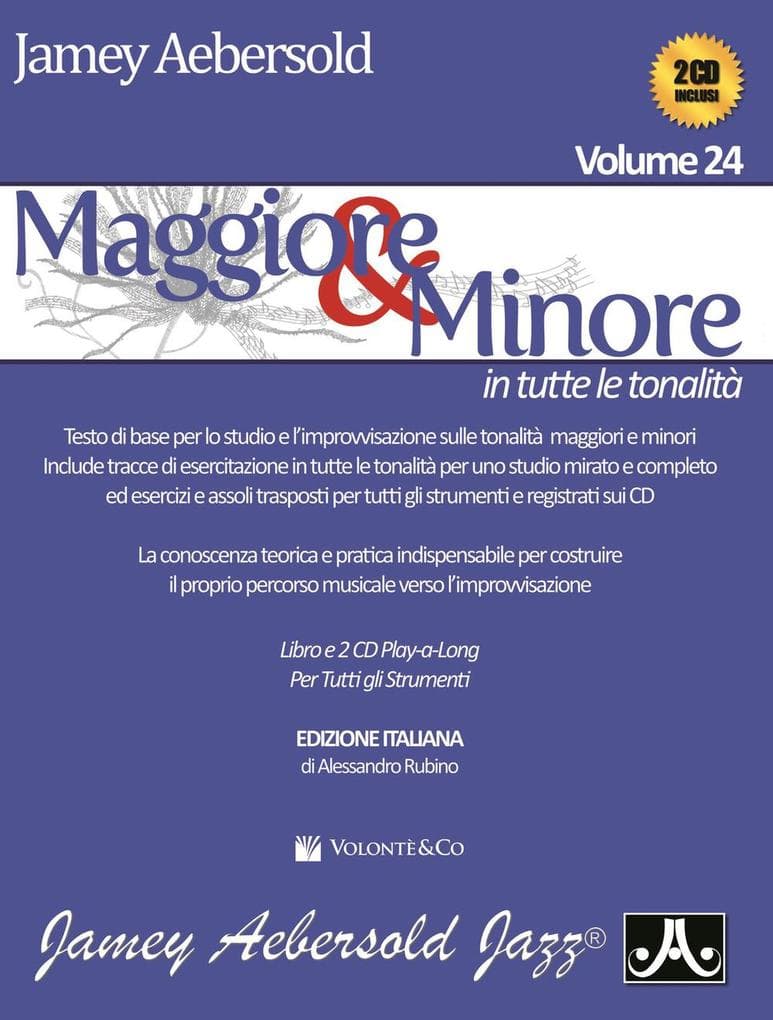 Aebersold, J: Maggiore & minore in tutte le tonalità. Con CD