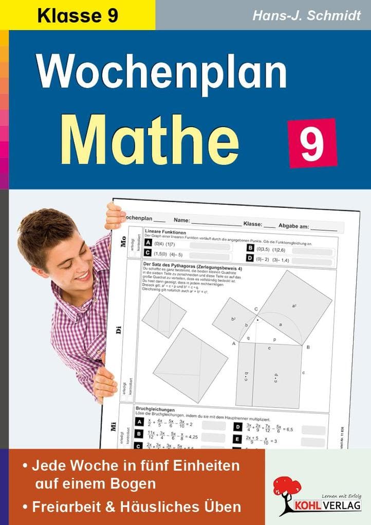 Wochenplan Mathe / Klasse 9