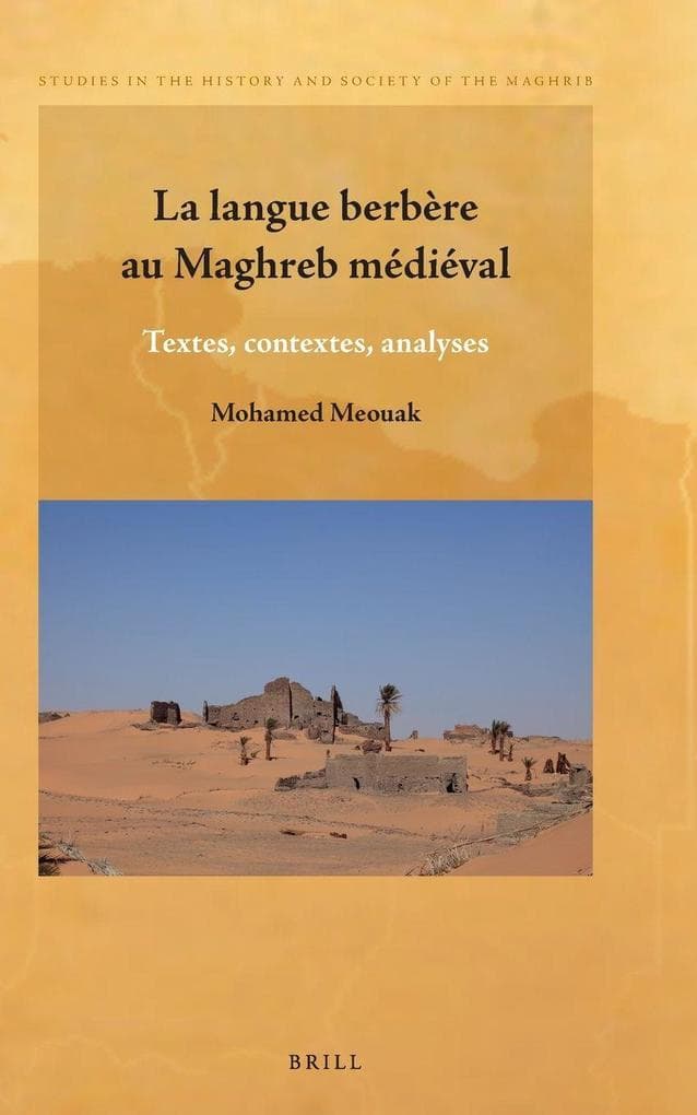 La langue berbère au Maghreb médiéval