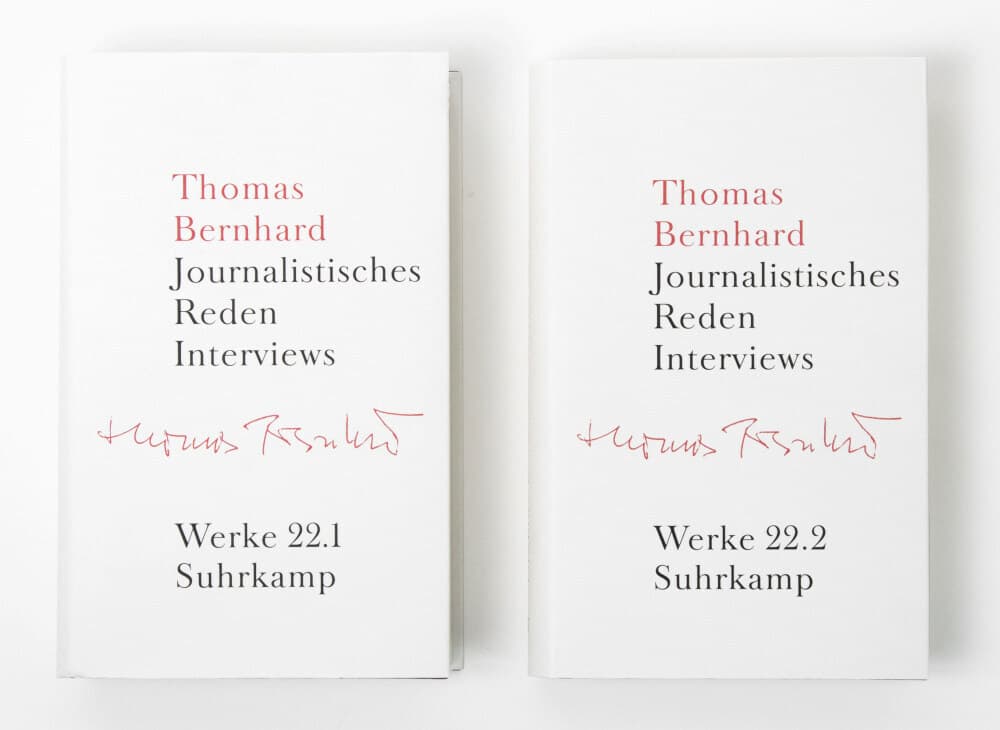 Werke 22. Journalistisches Reden Interviews