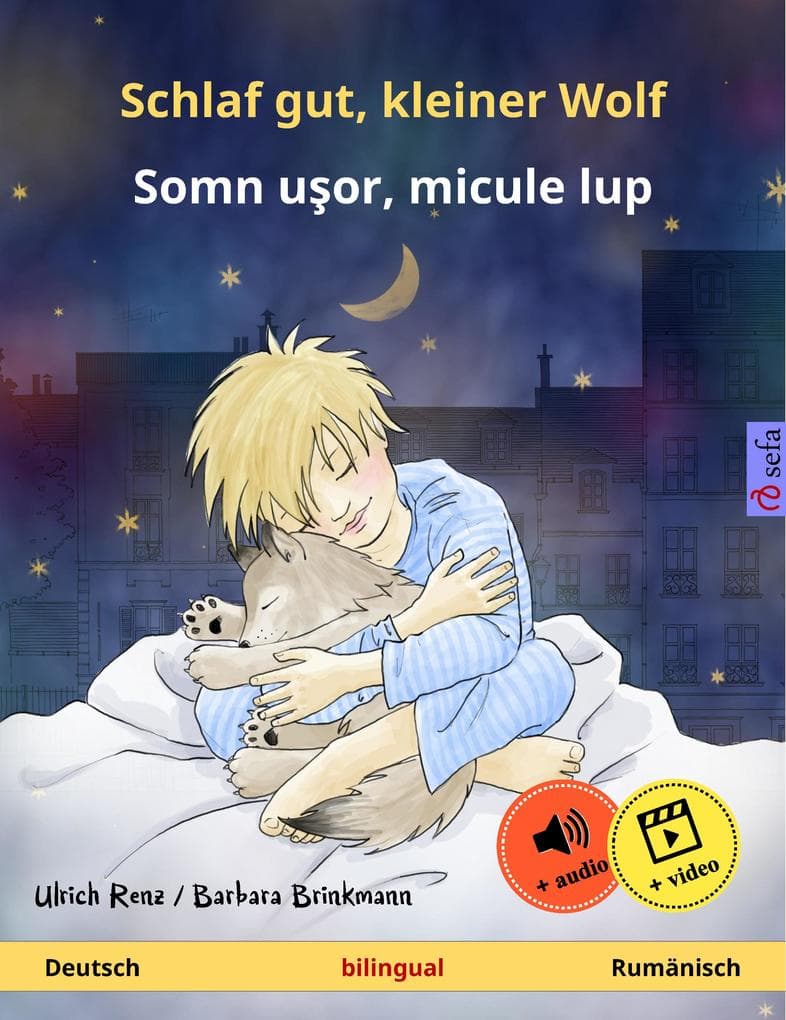 Schlaf gut, kleiner Wolf - Somn usor, micule lup (Deutsch - Rumänisch)