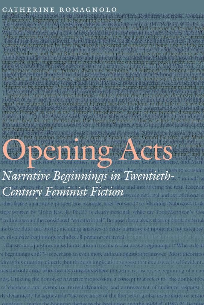 Opening Acts