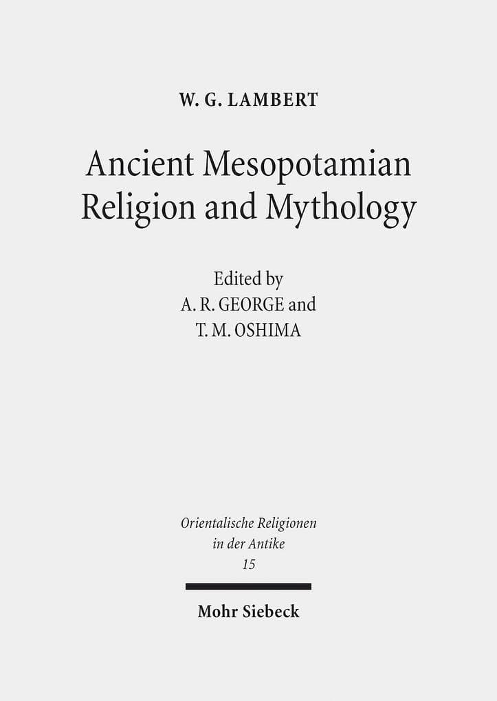 Ancient Mesopotamian Religion and Mythology