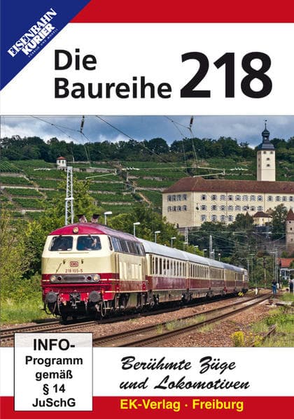 Berühmte Züge und Lokomotiven: Die Baureihe 218, DVD