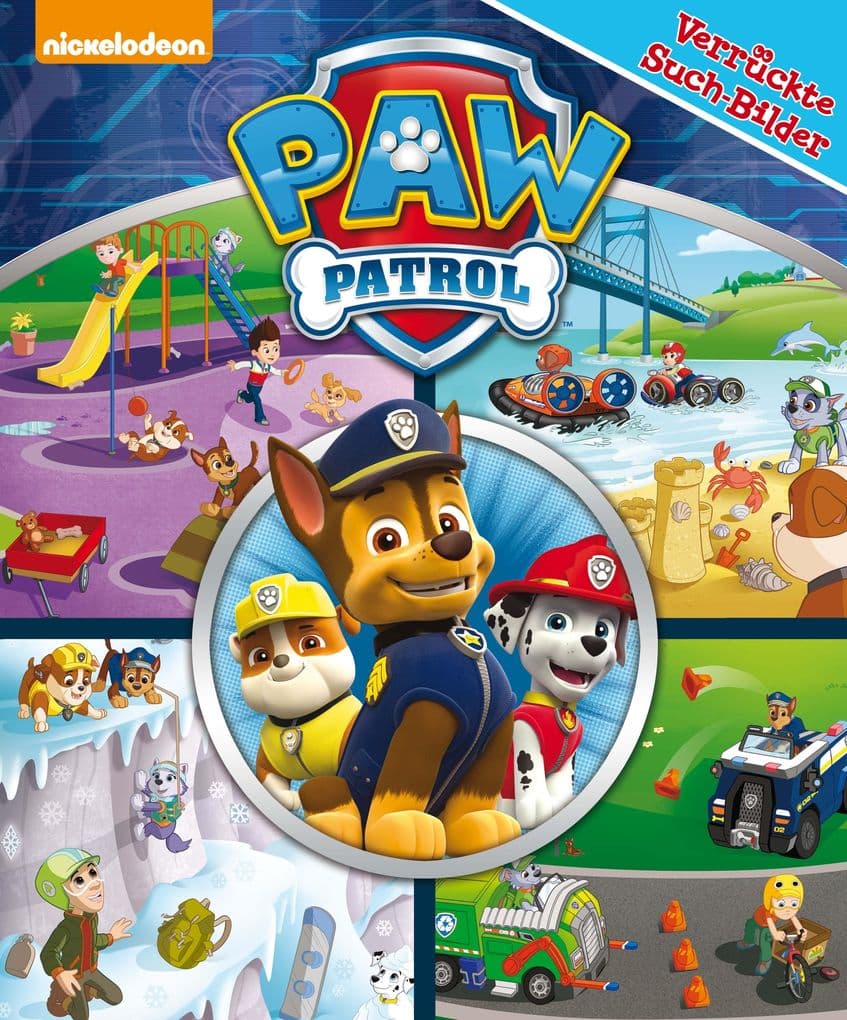 PAW Patrol - Verrückte Such-Bilder, groß - Pappbilderbuch