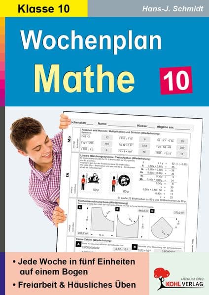 Wochenplan Mathe 10. Schuljahr