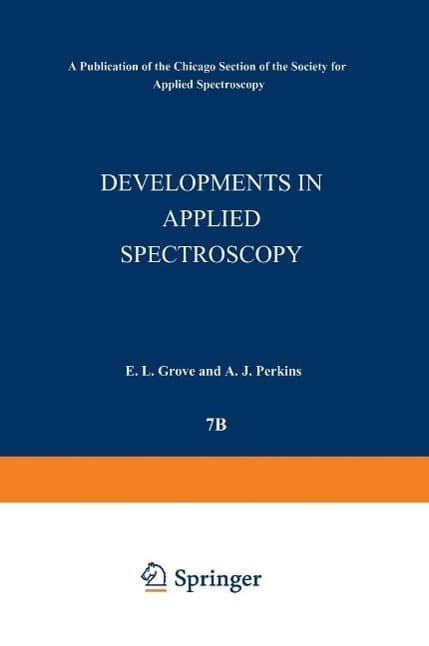 Developments in Applied Spectroscopy
