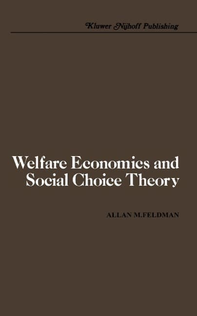 Welfare Economics and Social Choice Theory
