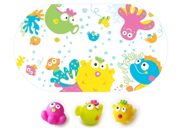 knorr toys - Escabbo Badematten-Set Unterwasserwelt
