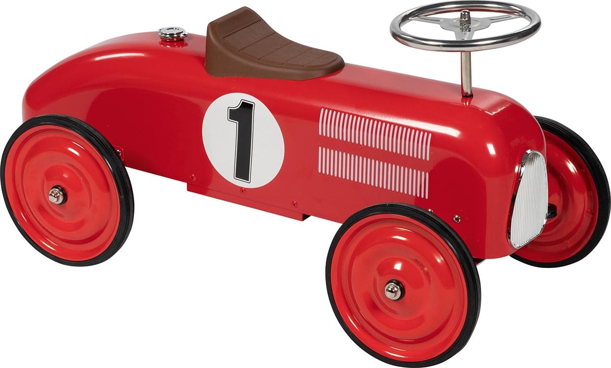 Goki 14135 - Rutscherfahrzeug rot
