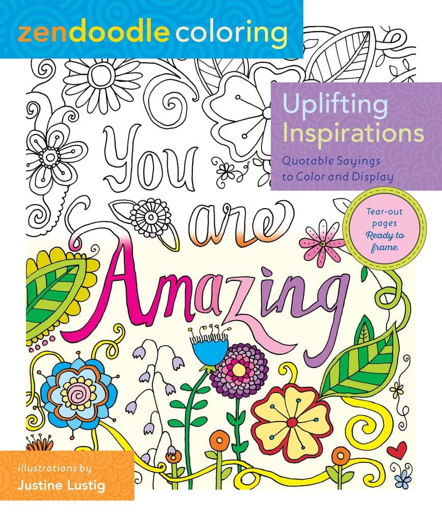 Zendoodle Coloring: Uplifting Inspirations