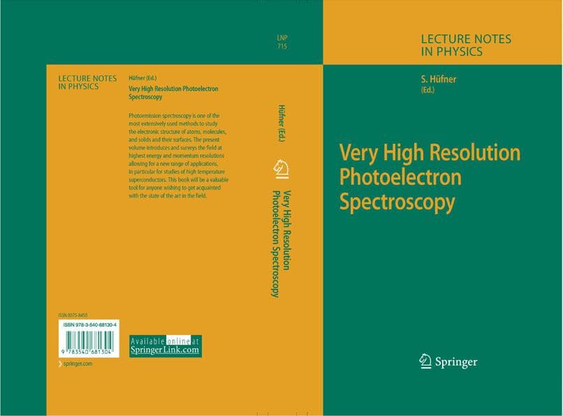 Very High Resolution Photoelectron Spectroscopy