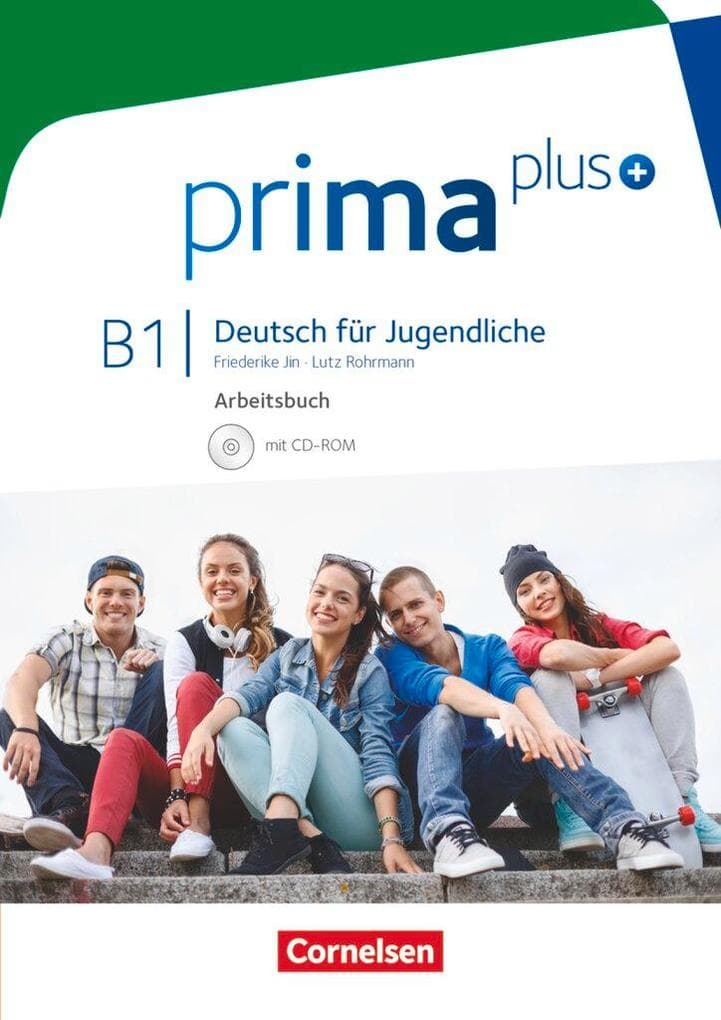 prima plus B1: Gesamtband - Arbeitsbuch mit CD-ROM