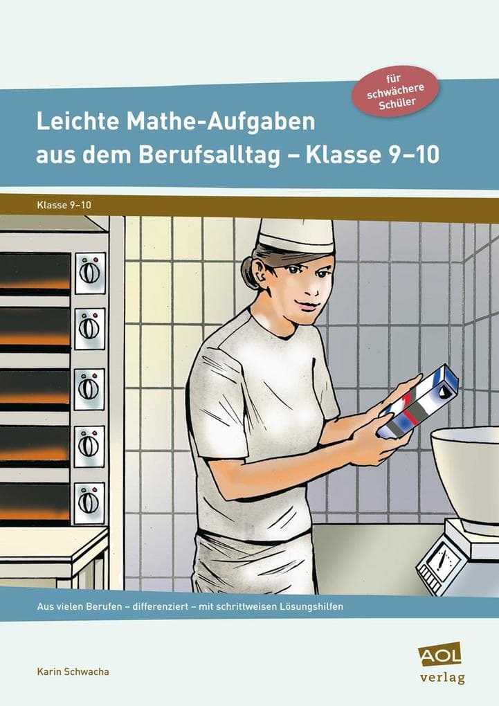 Leichte Mathe-Aufgaben aus dem Berufsalltag 9-10