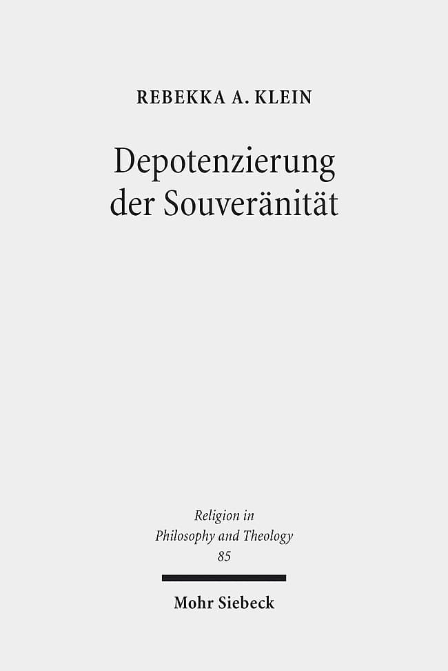 Depotenzierung der Souveränität