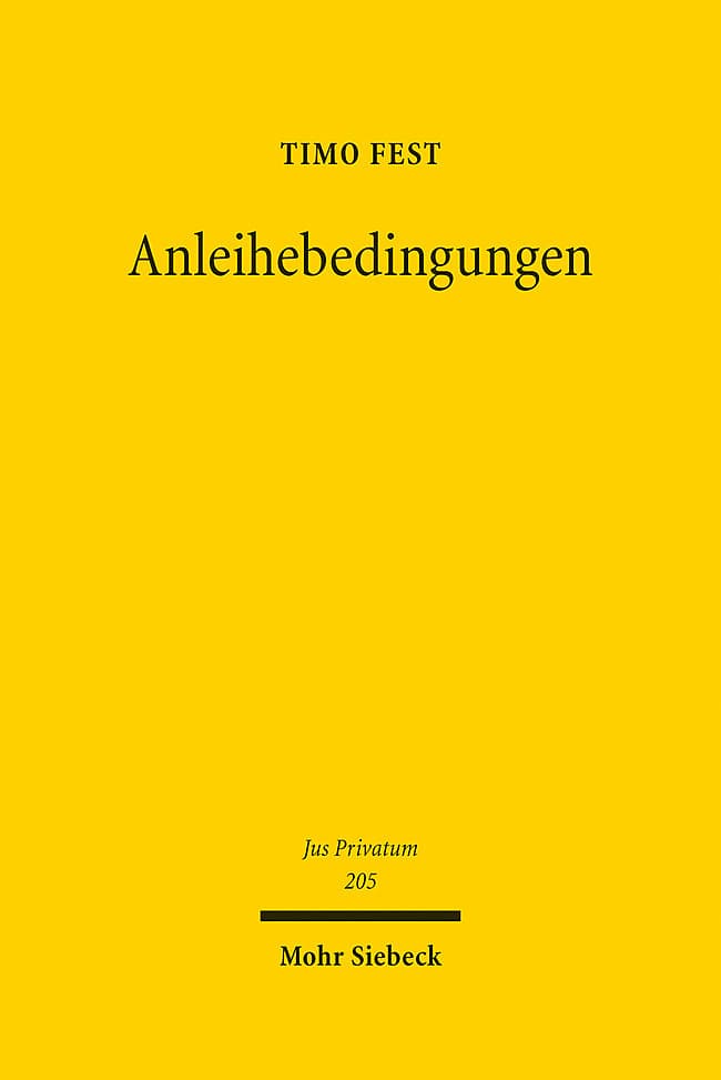 Anleihebedingungen