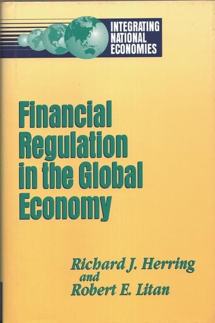 Financial Regulation in the Global Economy