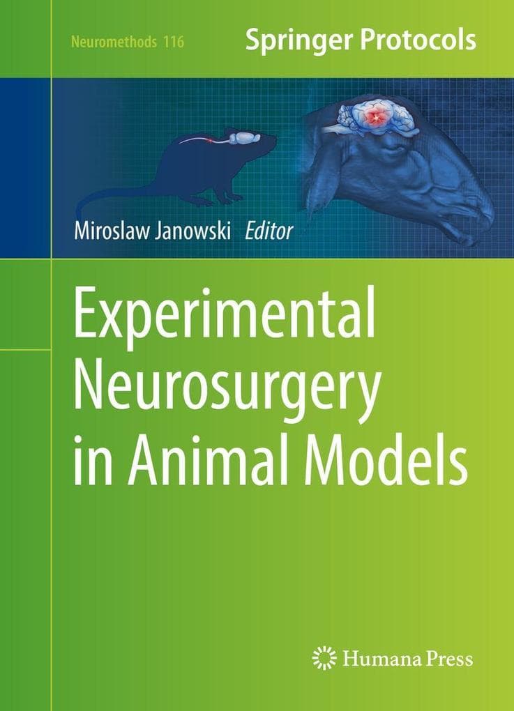 Experimental Neurosurgery in Animal Models