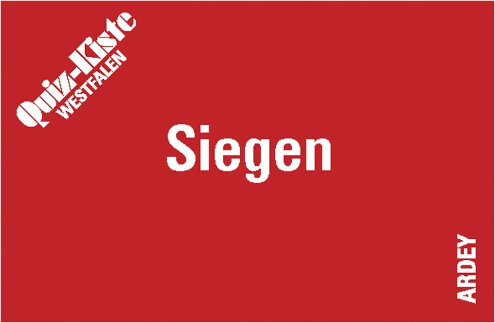 Quiz-Kiste Westfalen, Siegen (Spiel)