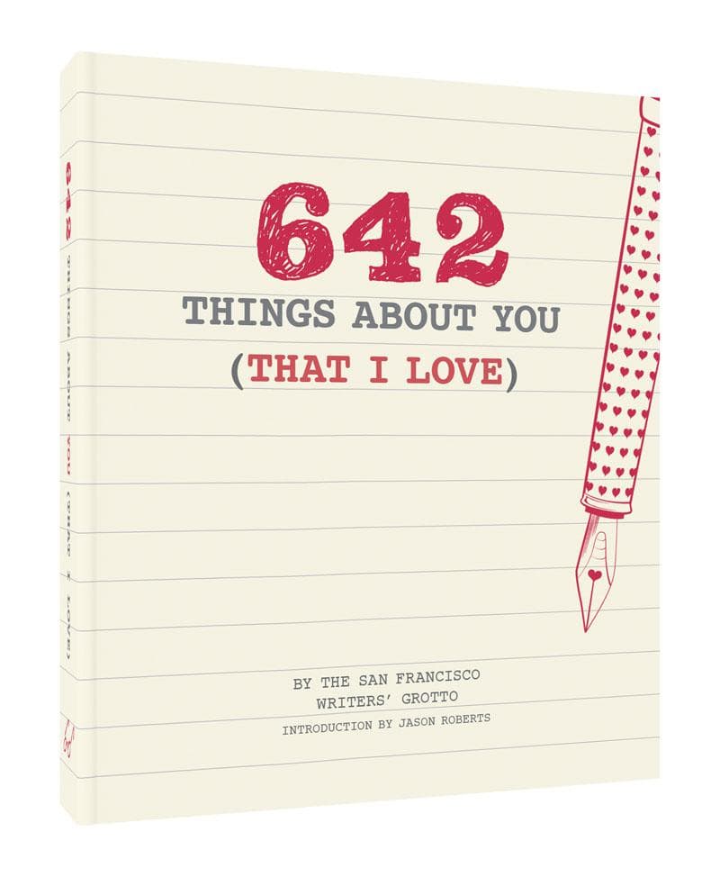 642 Things about You (That I Love): (romantic Valentine's Day Gift, Writing Prompt Journal for Couples)