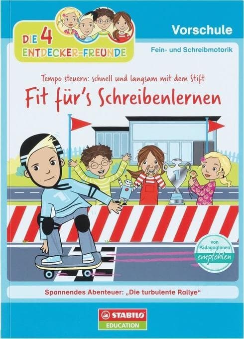 Fit für's Schreibenlernen: Tempo steuern, schnell und langsam mit dem Stift