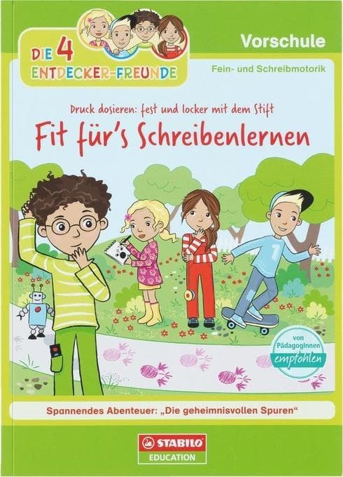 Fit für's Schreibenlernen: Druck dosieren, fest und locker mit dem Stift