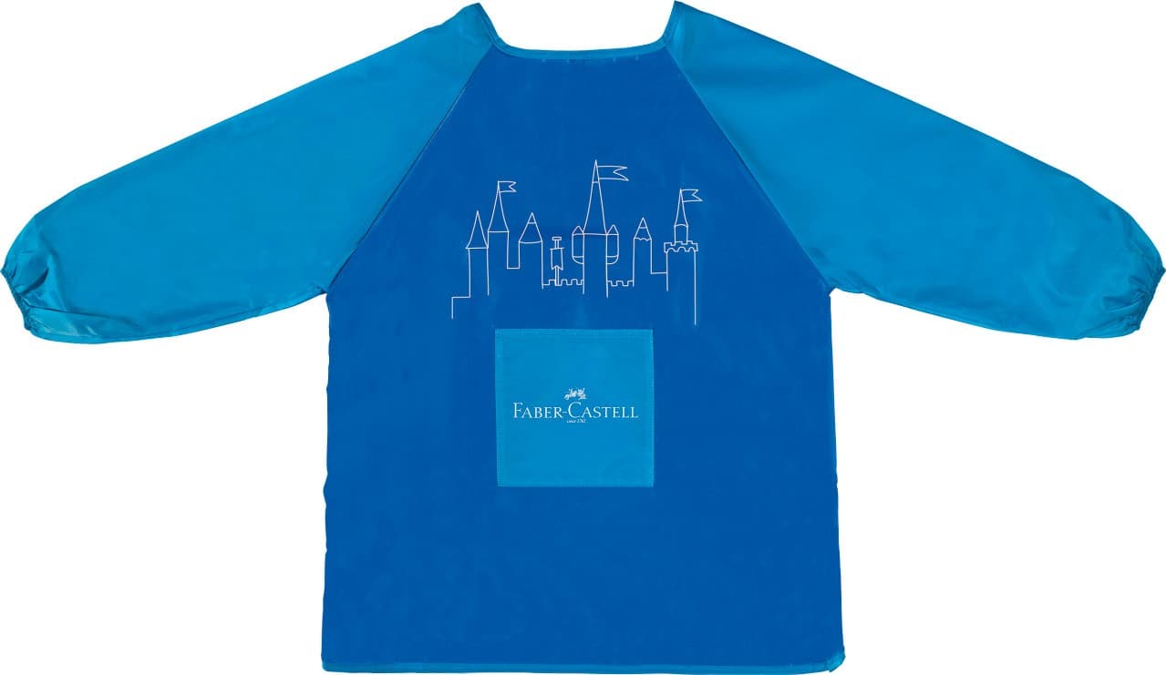 Faber-Castell Malschürze für Kinder blau