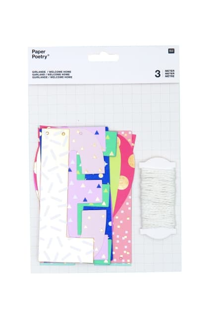 Girlande Welcome Home